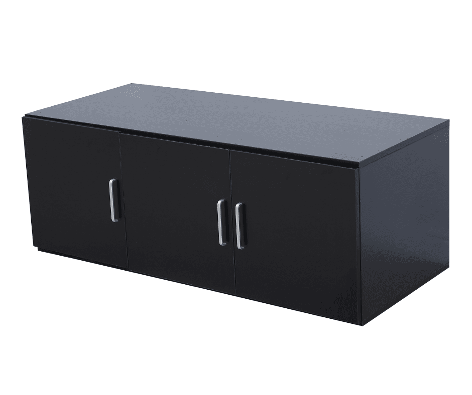 Redfern Wardrobe Topper Cabinets 1200mm - Black