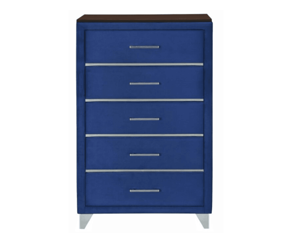 Jessie 5 Drawer Chest Tallboy