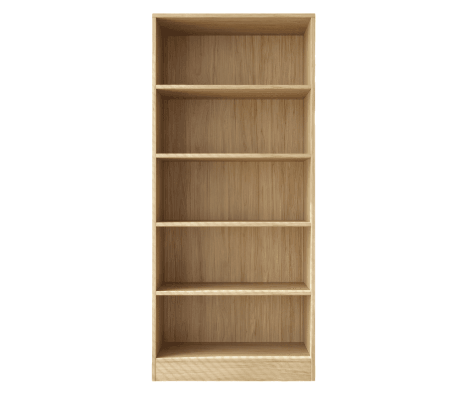 Botany  5 Shelves Wardrobe 800 - Oak