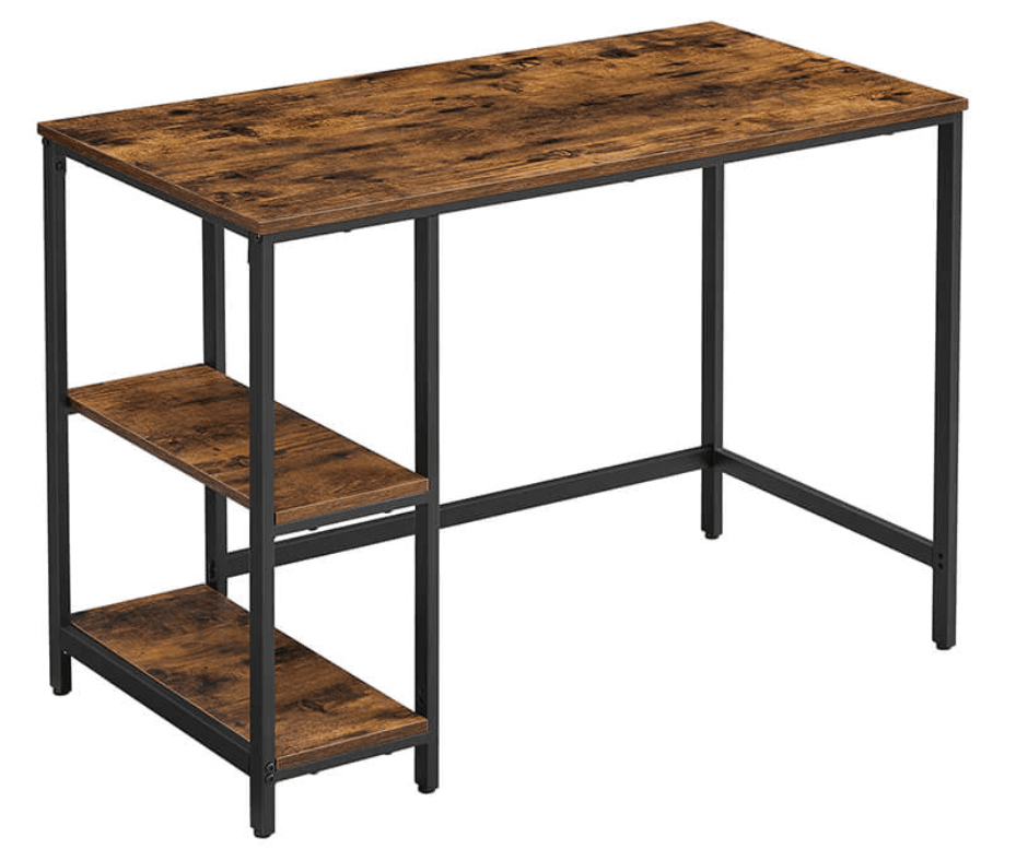 Zetland Computer Desk with 2 Bookshelves