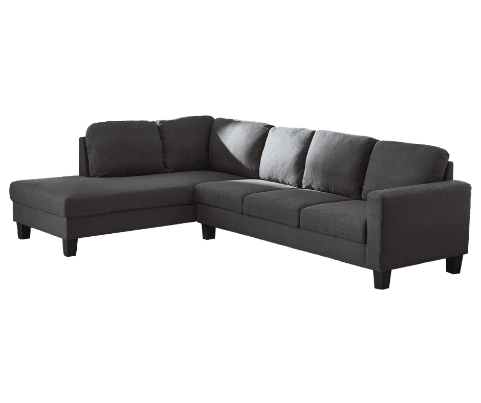 Evelyn 5 Seater Sofa (L-Shape, Chaise on left)