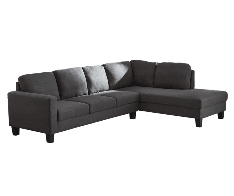 Evelyn 5 Seater Sofa (L-Shape, Chaise on right)