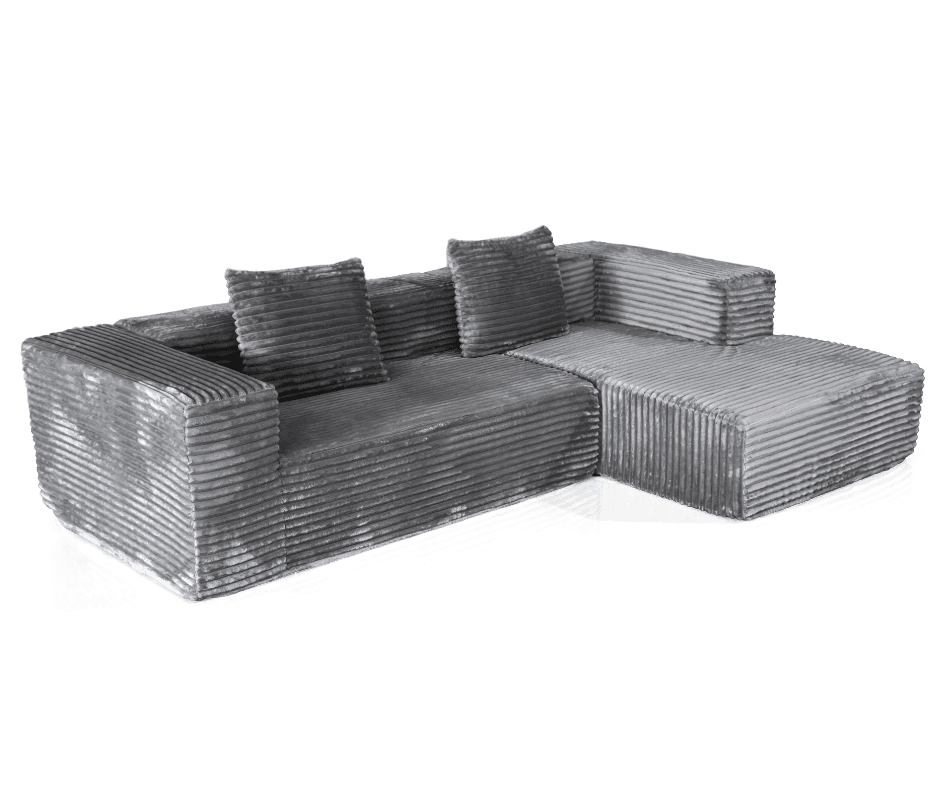 Marsden L Shape Sofa - 100% Polyester 