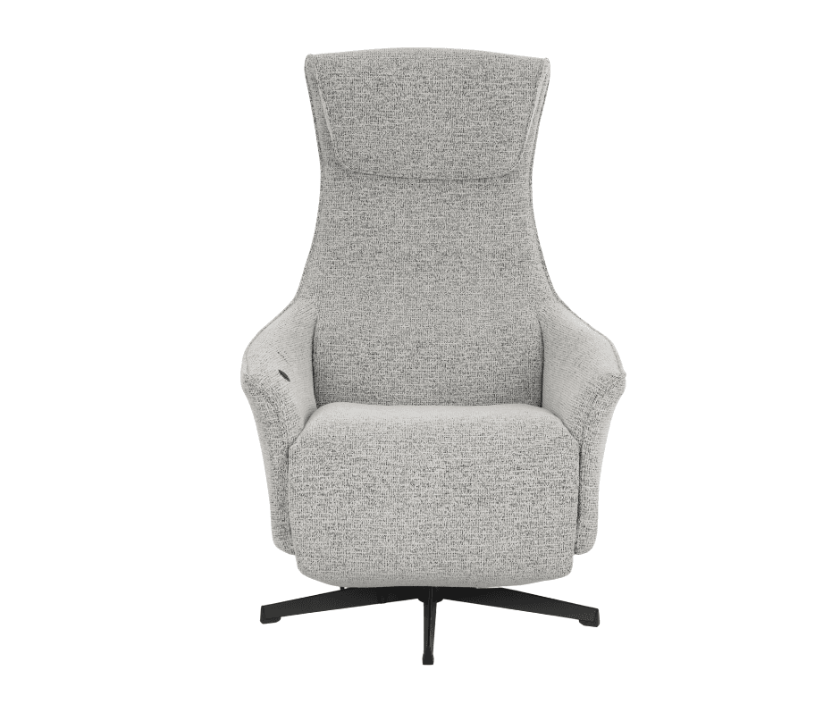 Miami Electric Armchair with Massage - Light Grey