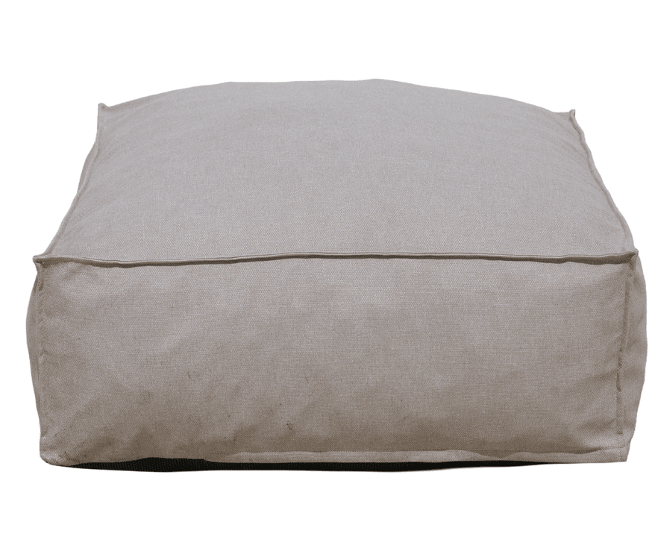 Noosa Outdoor Lounge -Ottoman - Light Taupe