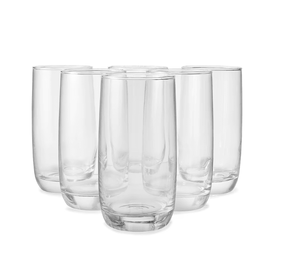 6 Everyday Hiball Glasses
