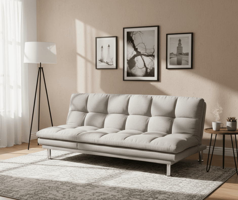 Vivian Sofa Bed - Light Grey