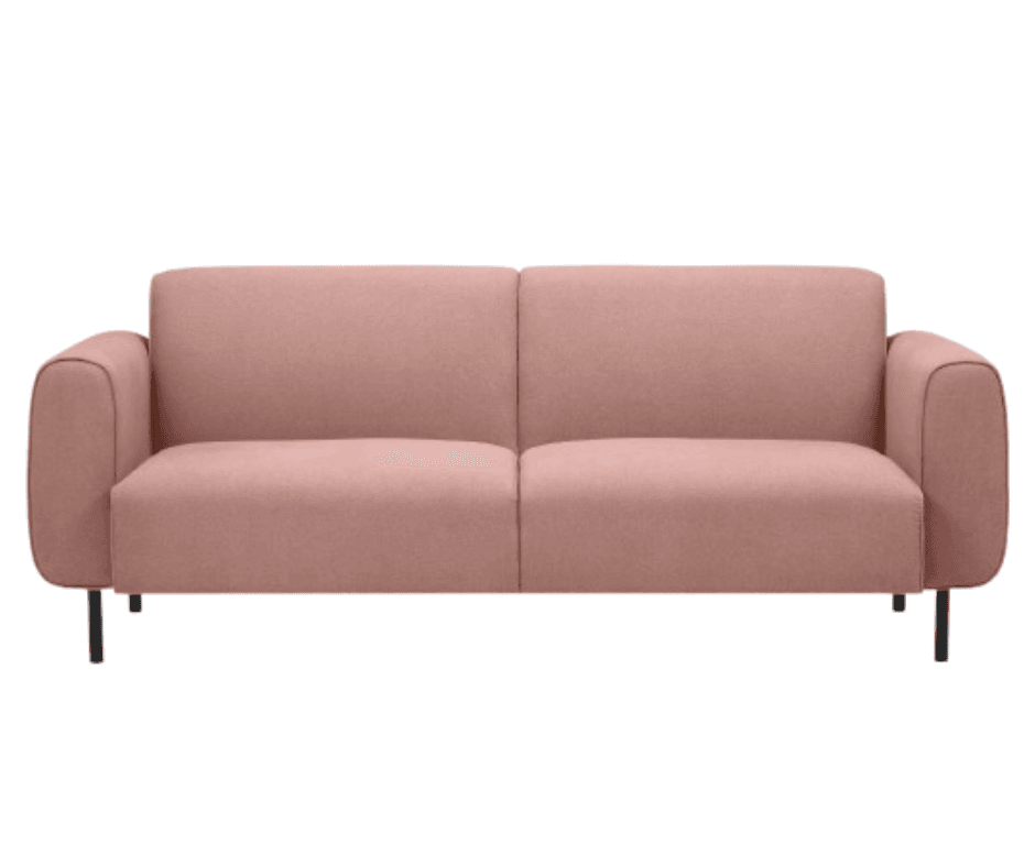Stella 3 Seater Sofa - Pink