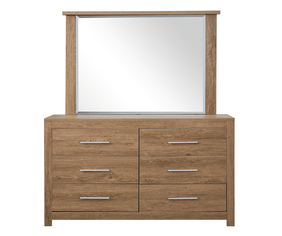 Jason Dresser with Mirror - Dark Oak