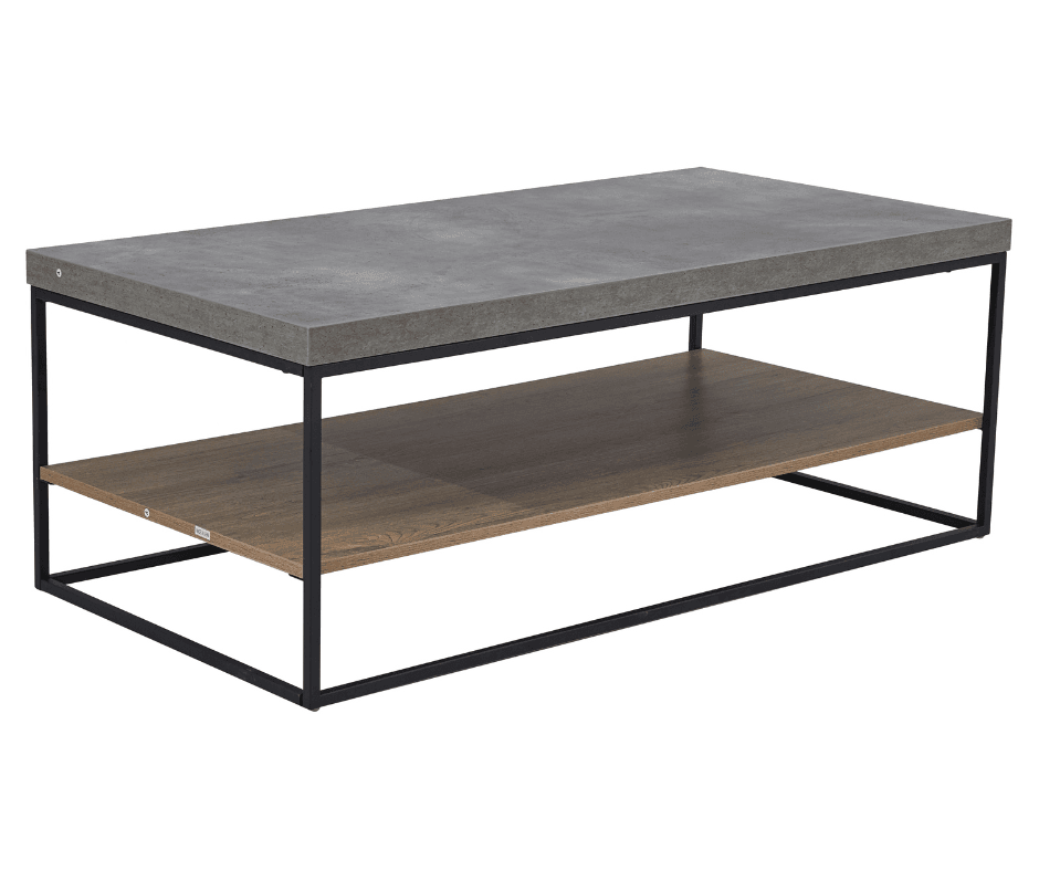 Simon Coffee Table - Cement Top