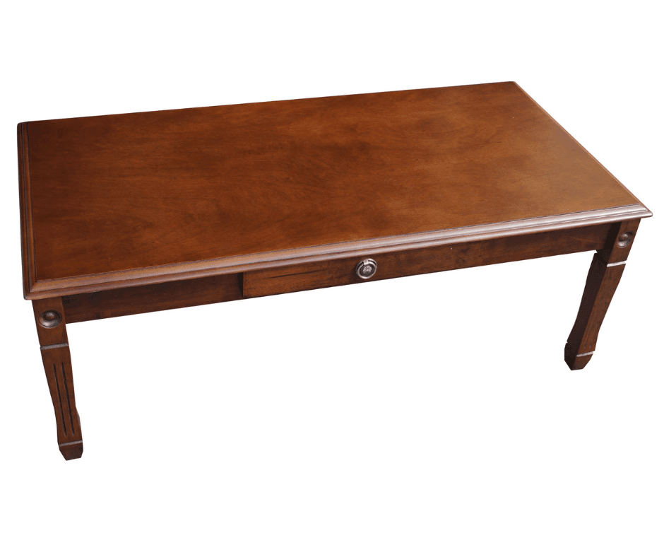 Ross Coffee Table - Dark Timber