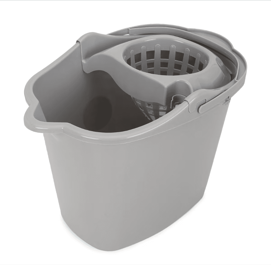 15L Bucket with Wringer - Grey