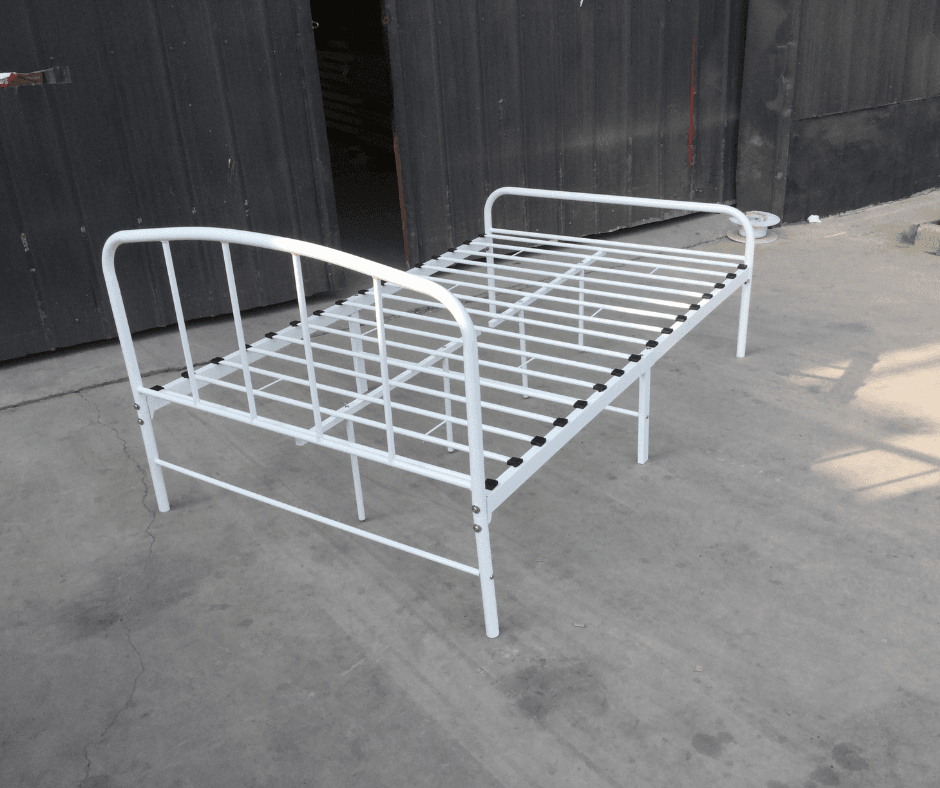 Oliver Metal Bedframe Single - White