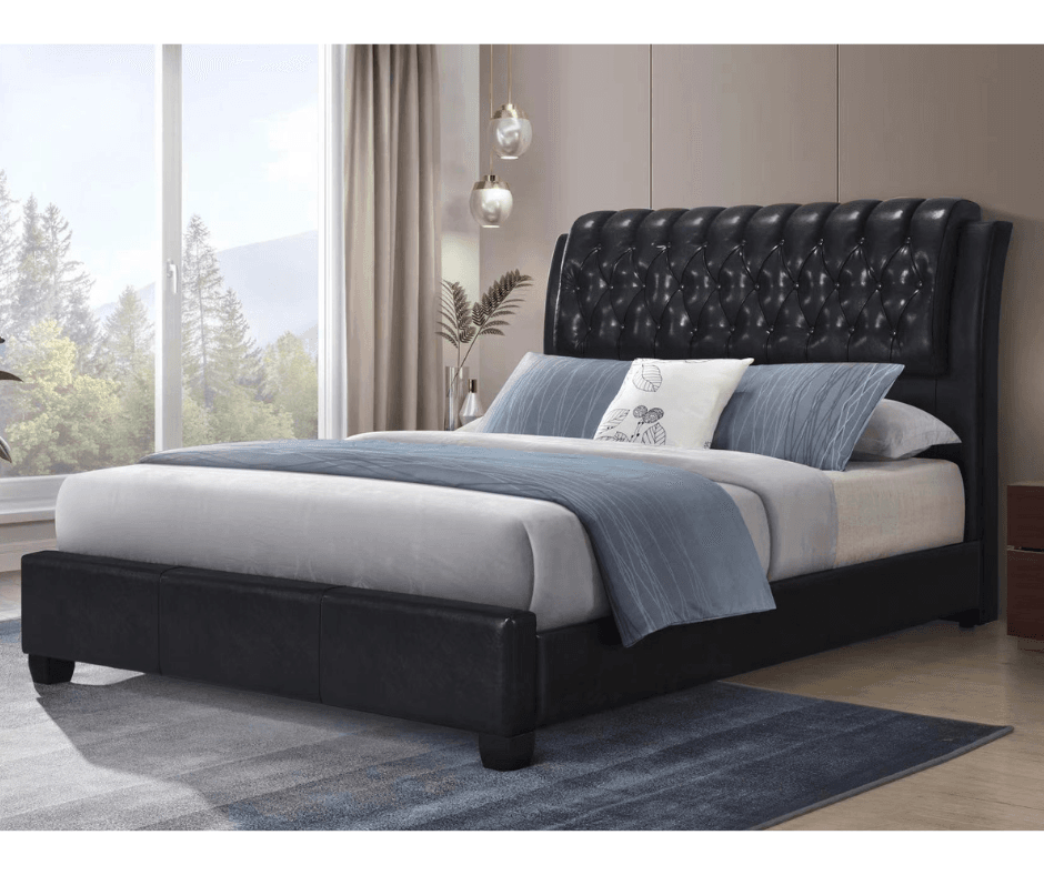 Thomson Double Bed - Black