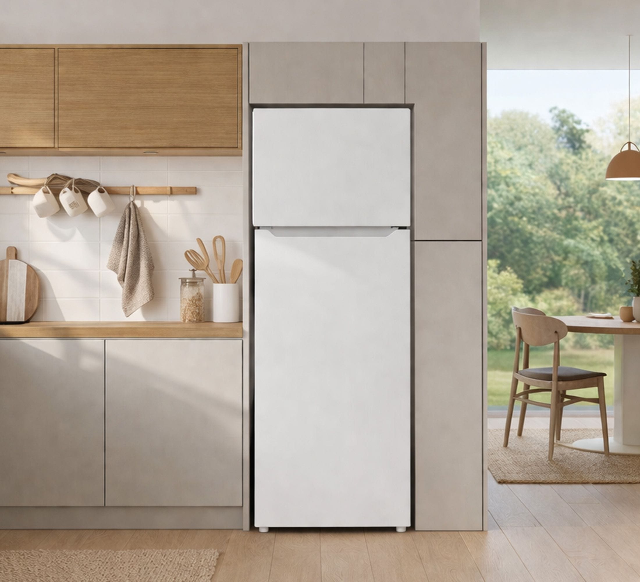 HEQS 413L Fridge - White (HEQS TMF413W)