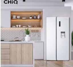 CHIQ 559L Fridge White CSS559NWD4E