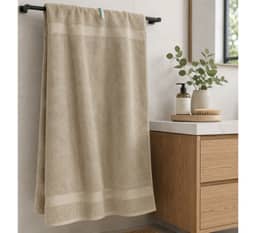 Madison Mega Towel - Latte