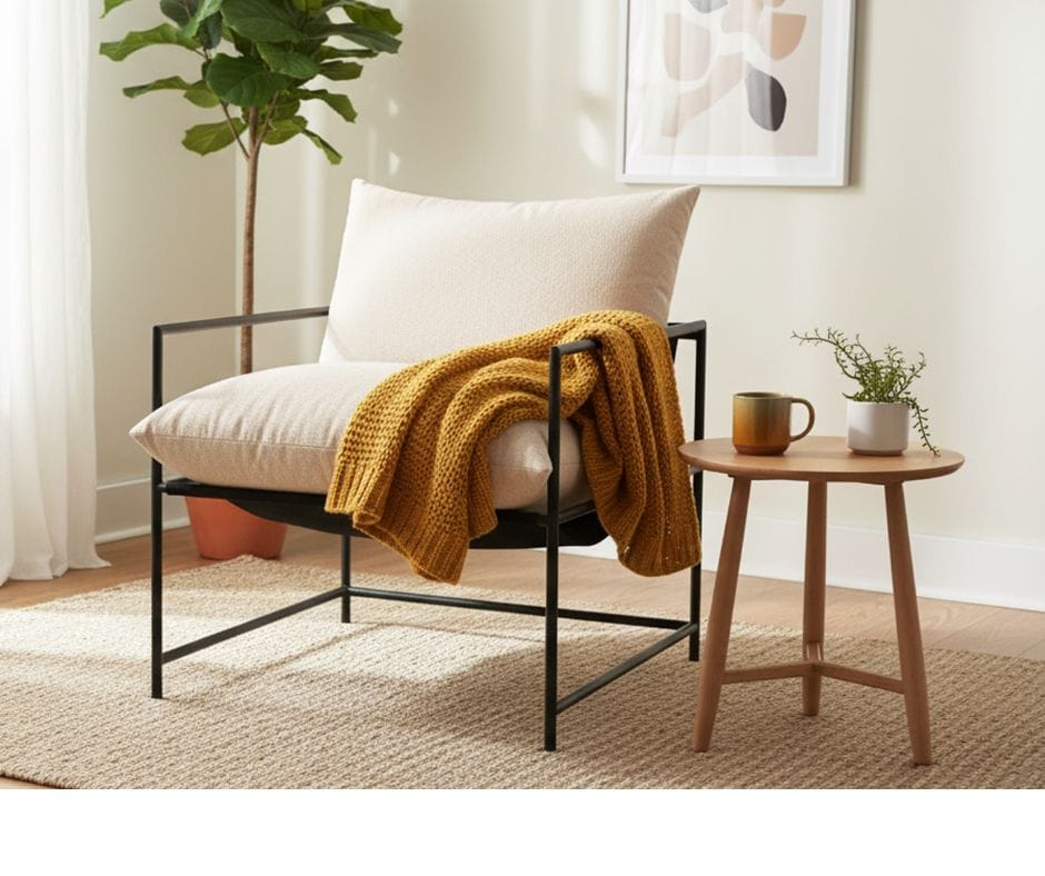 Candy Armchair - White