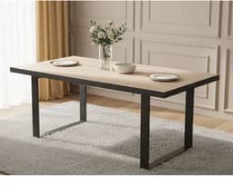 Rina Dining Table 1800 - Natural Oak Finish