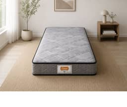 Luna 1680 Fire Retardant Mattress - King Single - Grey