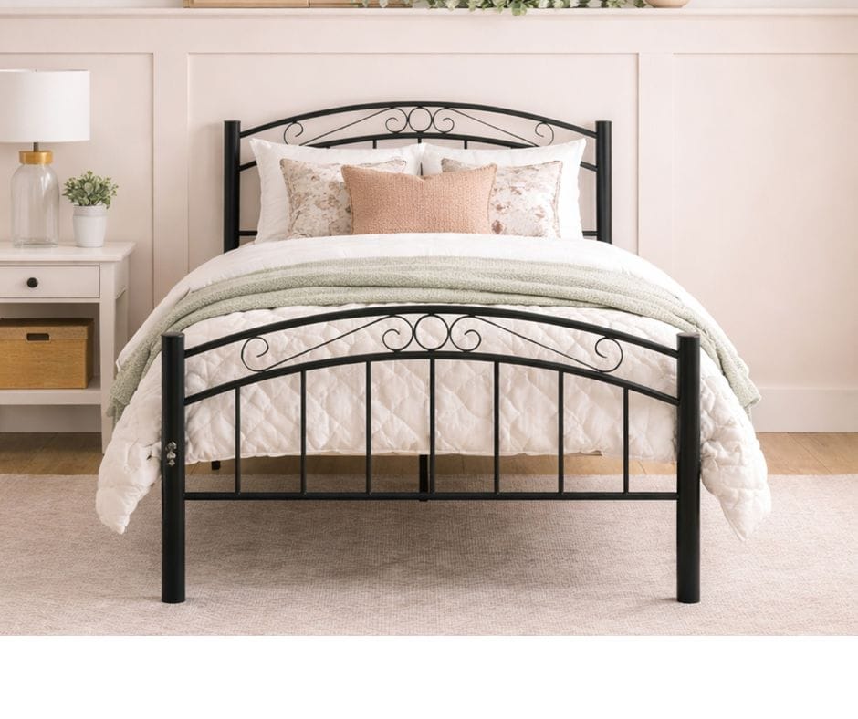 Cleveland Bed Frame - Single - Black