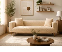 Annie 3 Seater Sofa - Beige