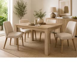 Jay Dining Table - Oak Finish