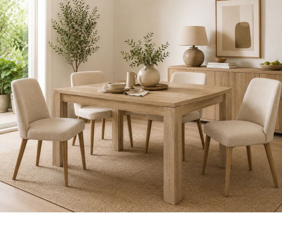 Jay Dining Table - Oak Finish