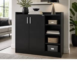 Redfern Shoe Cabinet - Black