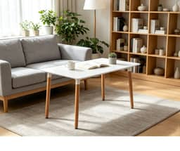 Oliver 120cm Rectangle Dining Table - White