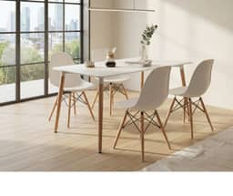 Oliver Replica Dining Chairs Set of 4 - White