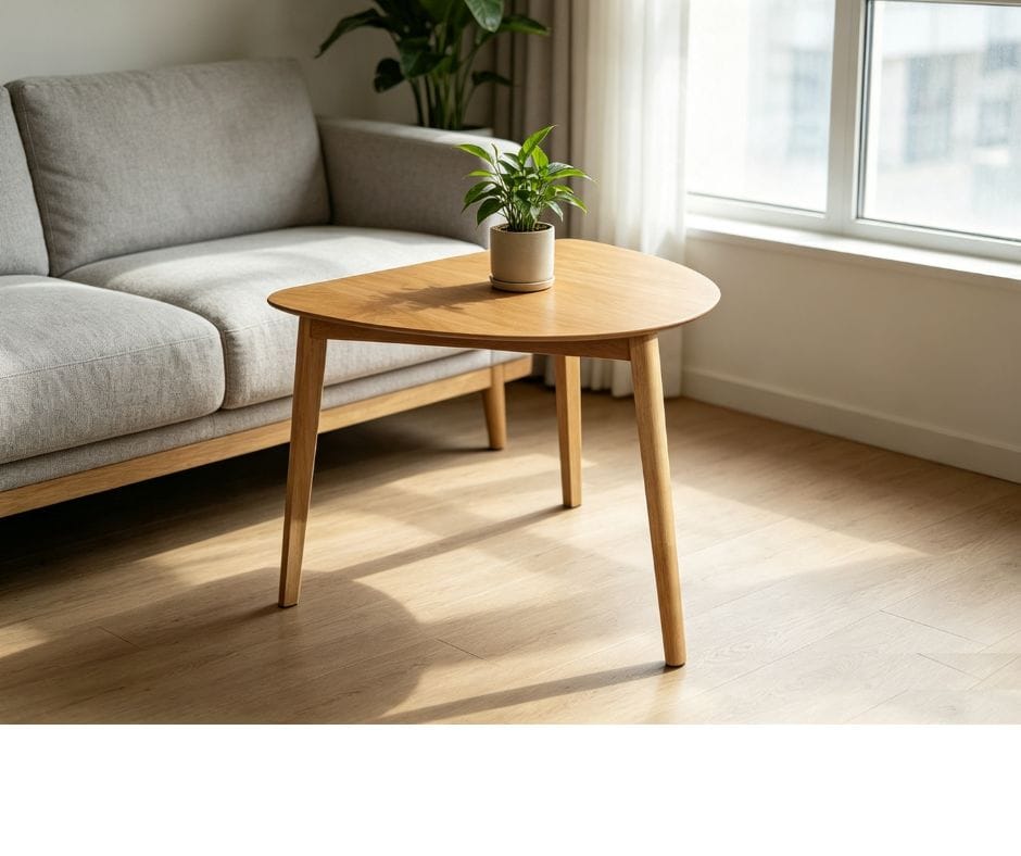 Oxley Dining Table Veneer - Oak Finish