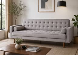 Sofia 3 Seater Sofa Bed - Grey