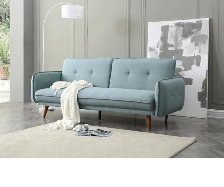 Sarah Sofa Bed - Light Blue