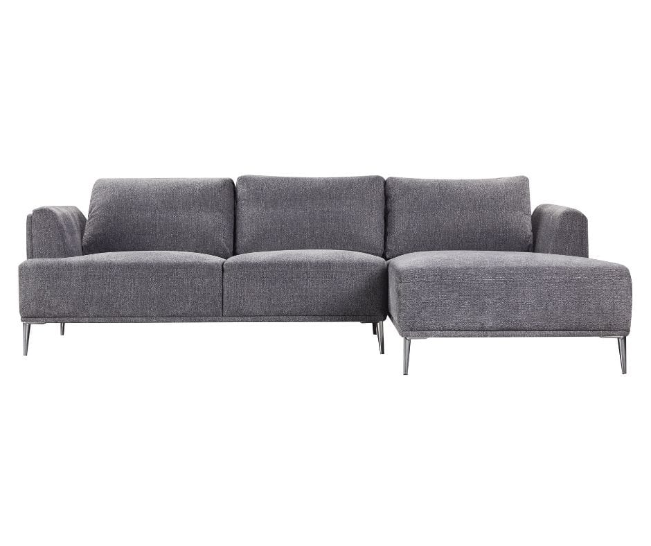 Anna Sectional Sofa - Dark Grey