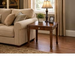Ross Coffee Table - Dark Timber