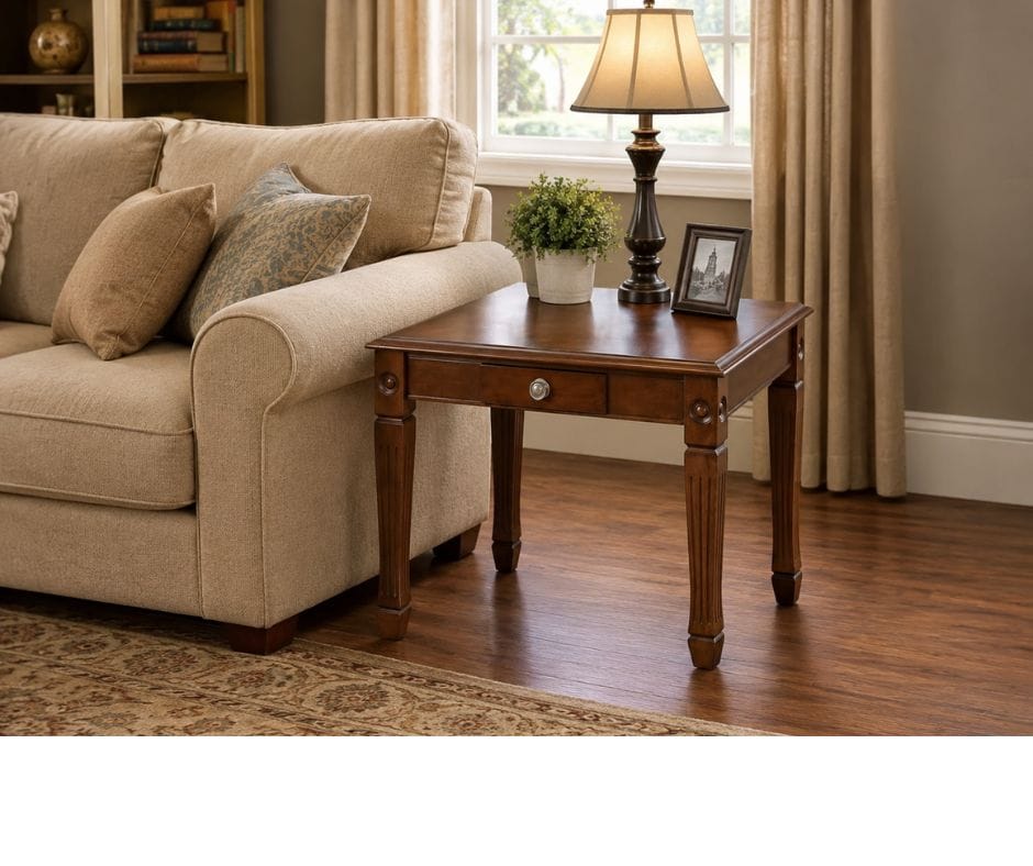 Ross Coffee Table - Dark Timber