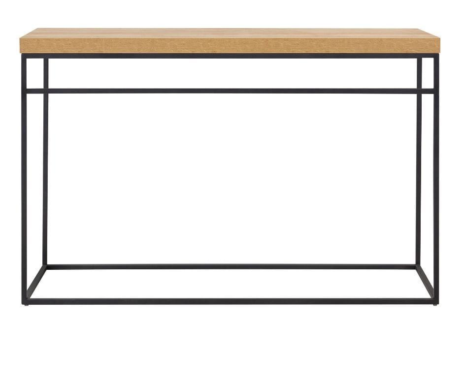 Cathy Console Table - Oak Finish