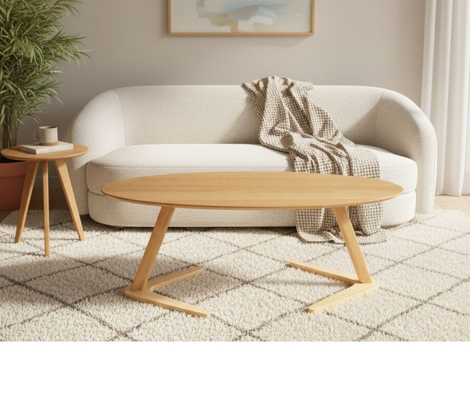 Bismark Coffee Table - Oak