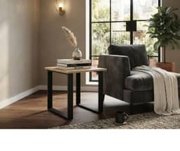 Bronte End Table - Natural Oak Finish