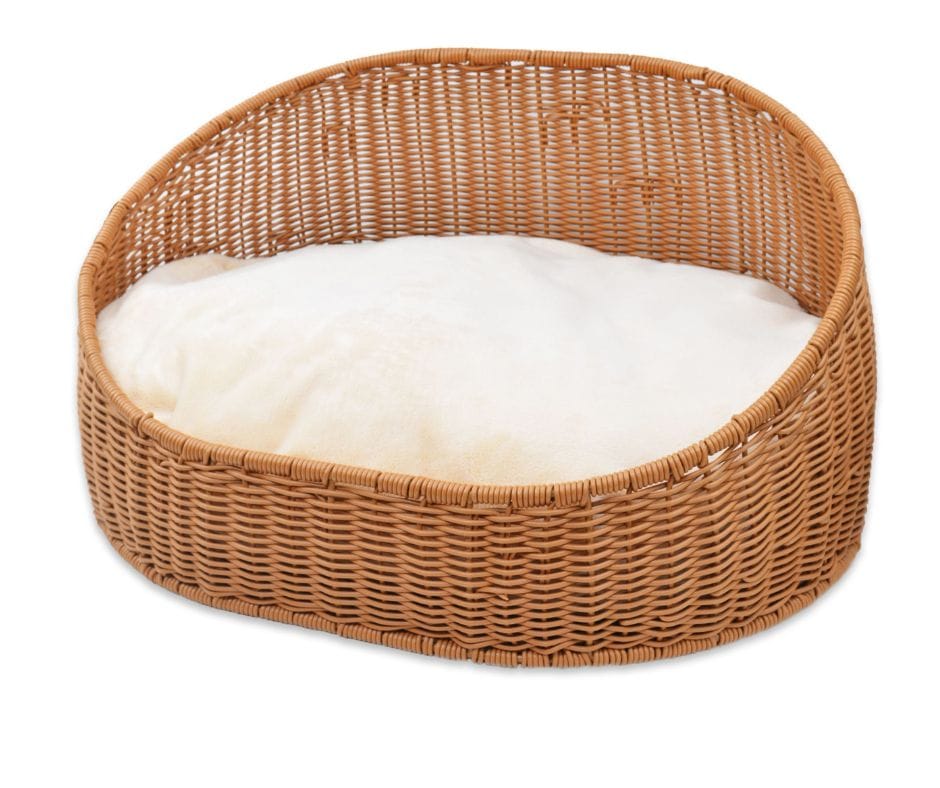 Kelly Round Pet House - Brown