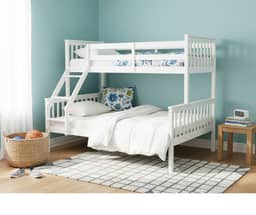 Glebe Single Over Double Bunk- White