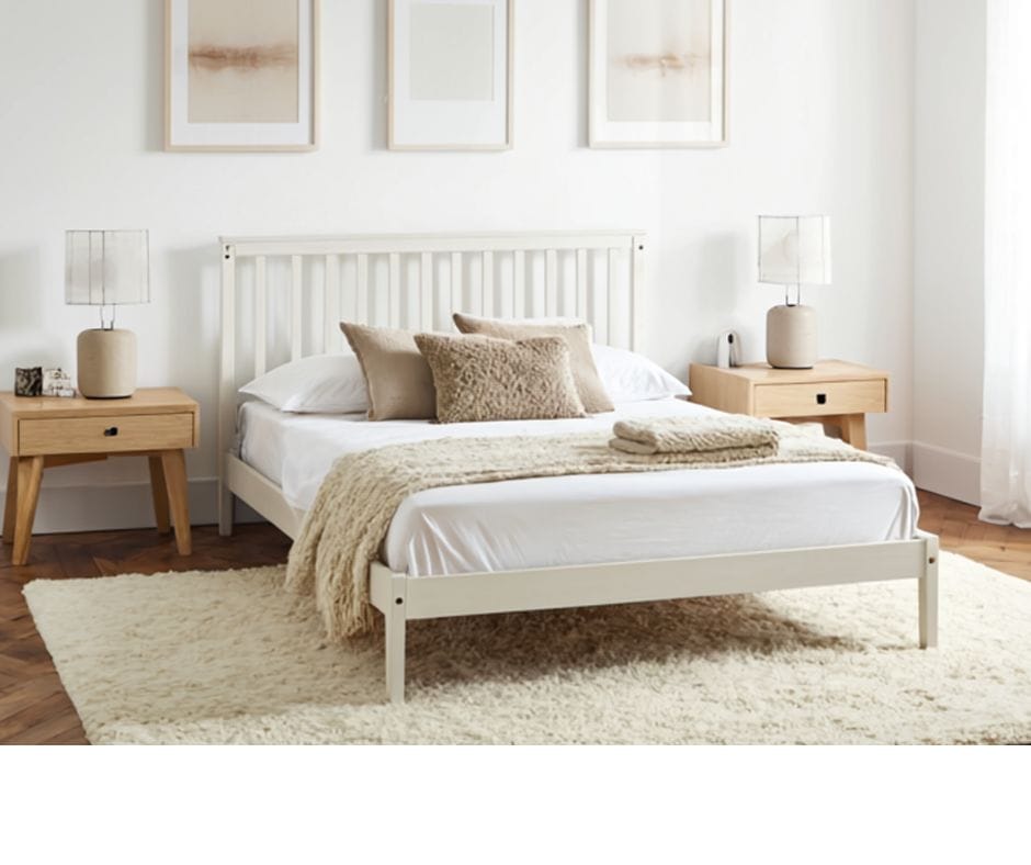 Glebe Pine Wood Bed - Single