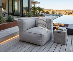 Noosa Outdoor Lounge - Corner - Light Taupe