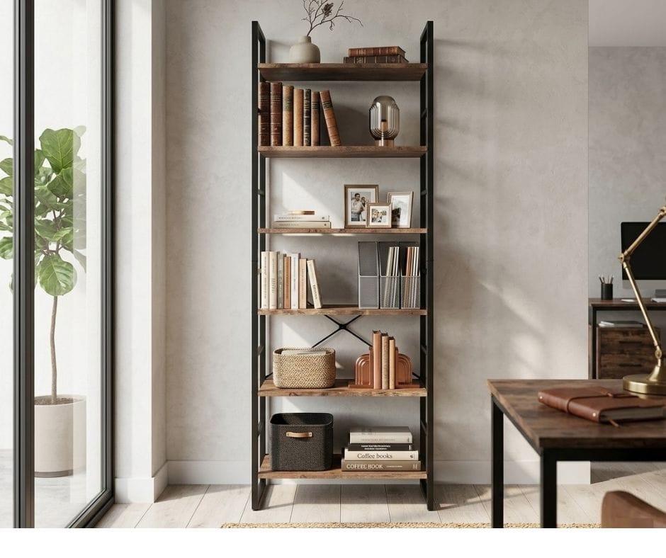 William Bookshelves 6-Tier