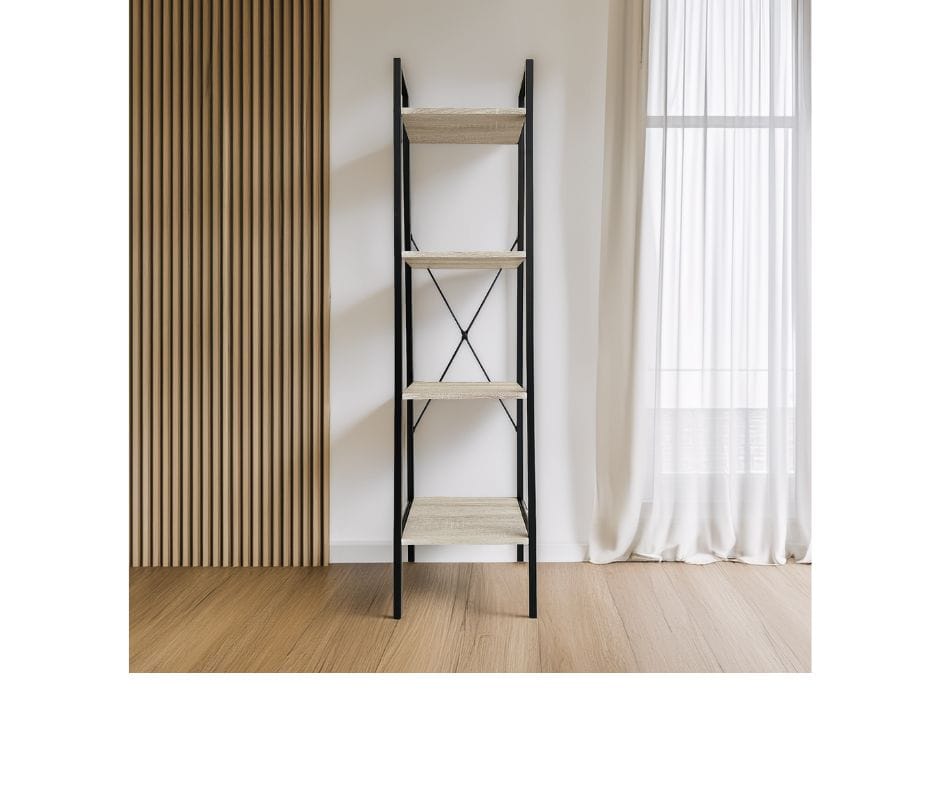 William Bookshelves 4-Tier