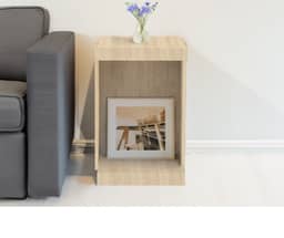 Phil Side Table - Full Natural Oak Finish