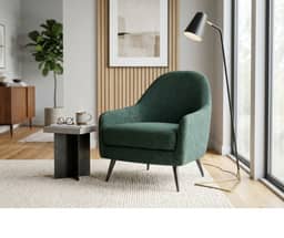 William Armchair - Dark Green