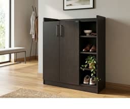 Redfern Shoe Cabinet - Black