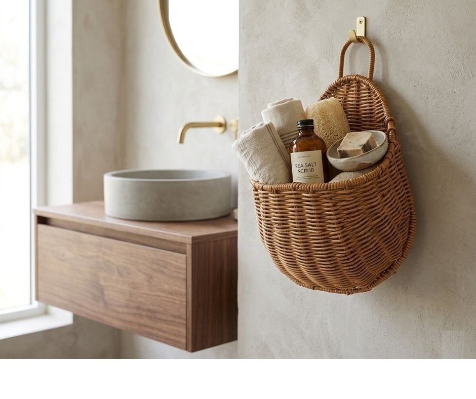 Tanah Hanging Pear Shape Basket Set of 2